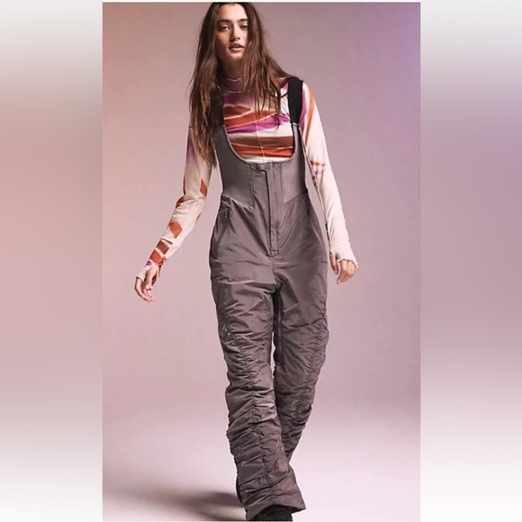 Free People Movement Lift Love Ski Bibs Size Large NWT - Picture 1 of 16